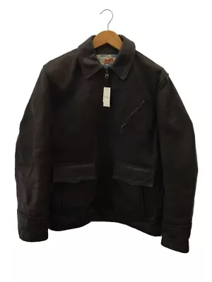 AERO LEATHER Single Riders Horsehide Jacket Blouson Men Size 38 Brown From Japan • $1035.84