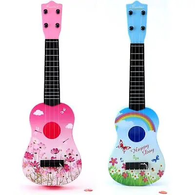 £13.99 • Buy Childrens 21'' Plastic Acoustic Guitar Kids Toy Musical Instrument Xmas Gift