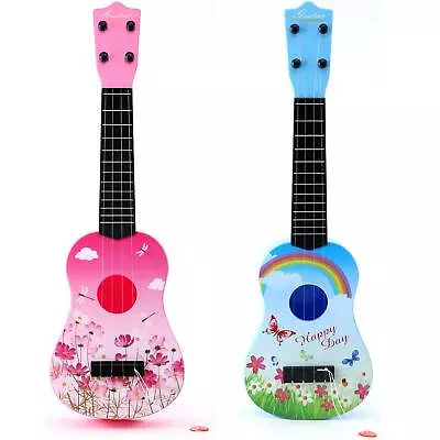 £13.99 • Buy Childrens 21'' Plastic Acoustic Guitar Kids Toy Musical Instrument Xmas Gift