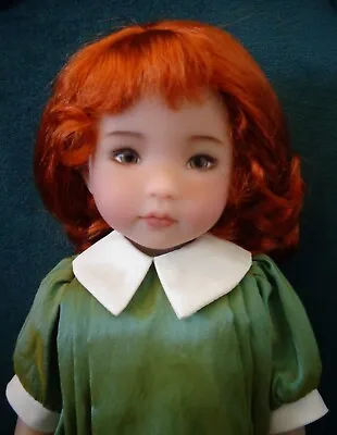 Monique Clarissa Carrot Red Wig With Curls Size 7-8 For Effner Little Darling • $21