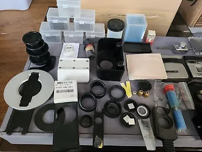 Microscope Mystery Odds And Ends Parts Lot • $65