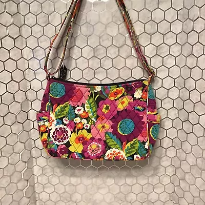 $30 • Buy Vera Bradley RARE Va Va Bloom Little Hipster Crossbody Shoulder Purse