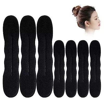 10 PCS Hair Bun Maker Magic Snap Roll Sponge Donut Bun Hair Maker For Women • $12.74