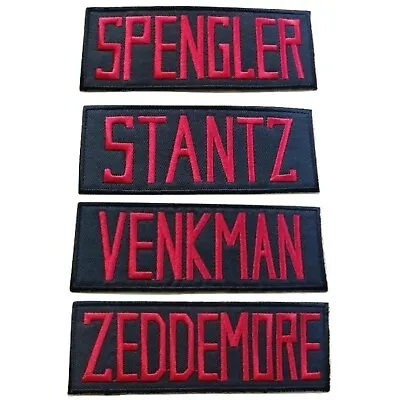 Ghostbusters Name Badge Iron On Patch Cosplay Fancy Dress Halloween Spengler • £4.50