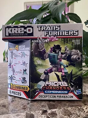 New Kre-o Transformers DECEPTICON PIRANACON Micro Changers Combiners A4475/A2204 • $27.99