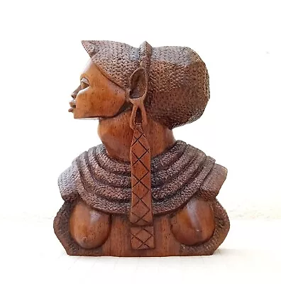 1930's Carved Wooden African Tribal Art Study - Sculpture After Franz Hagenauer • £85