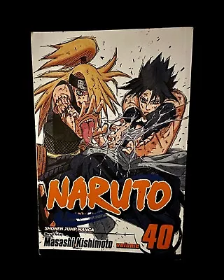 Naruto Vol. 40: The Ultimate Art - Paperback By Kishimoto Masashi • $12