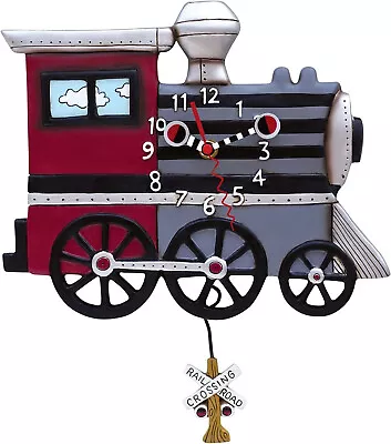 Enesco Allen Designs - Choo Choo Clock #P1558 • $69