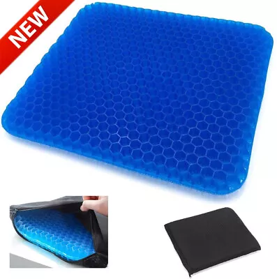 $19.99 • Buy Gel Seat Cushion For Long Sitting /Tailbone Pain Relief /for Office Chair, Cars