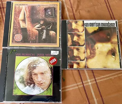 VAN MORRISON 3 CD Lot TB Sheets / Astral Weeks / Moondance Classic Rock • $15
