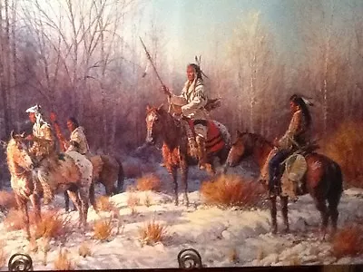 Martin Grelle Weary Hunters LE Canvas S/N COA New Mint Sold Out • $1999