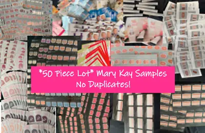 50 Piece Lot Of Mary Kay Samples - FREE SHIPPING - Please Read Description • $13.50