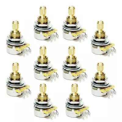 CTS 500k Audio MINI Potentiometers Volume Tone Pot (Bulk Lot Of 10) • $37.99