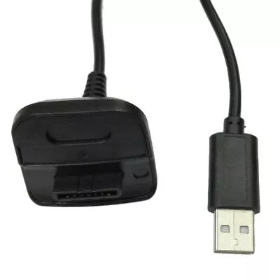 Black Hot Cord Wireless Game Controller USB Charger For Xbox 360 Charging Cable • $13.77