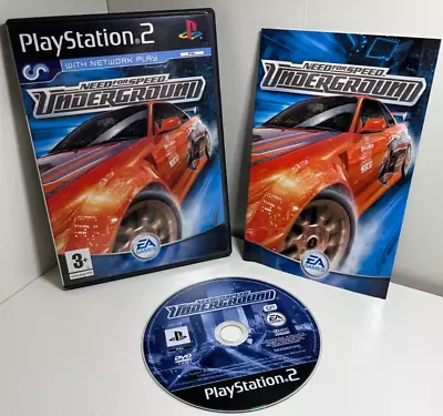 NEAR MINT  (PS2) Need For Speed Underground - Same Day Dispatched - UK PAL • £14.97