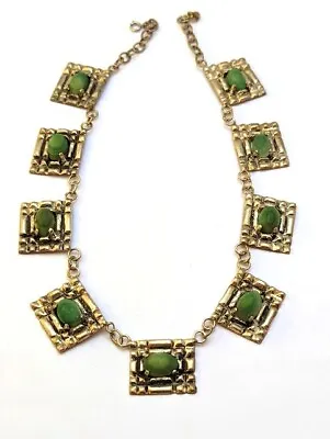 Vintage MCM Mexican Silver Necklace 1960's Vintage Jewelry • $145