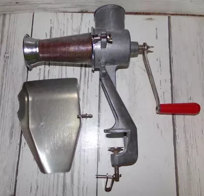 Vintage Victorio Model # 200 Meat Grinder Metal Body Strainer • $19