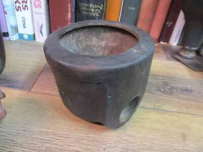 Antique Cast Iron Hand Well Pump Water Diverter Cup Pipe Windmill Conductor • $40