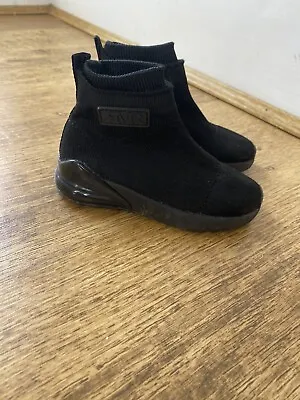 £1.99 • Buy Baby River Island Black Sock Trainers, Size 6