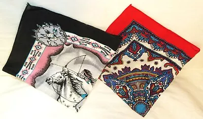 Classic Vintage Western Bandannas - Set Of 2 - 21  X 21  • $9.99