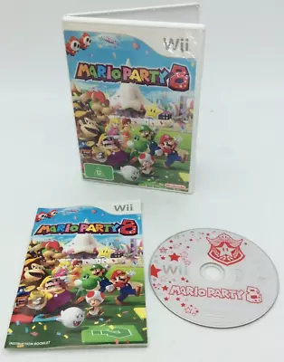 Mario Party 8 Nintendo Wii- PAL- Manual Inc • $30