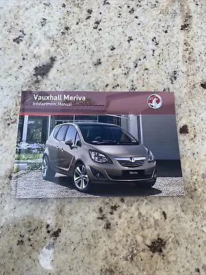 Vauxhall Meriva Infotainment Sat Nav Navigation Radio Cd Handbook • £11.99