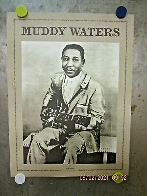 MUDDY WATERS Rollin' Stone Golden Anniversary Coll 2000 PROMO POSTER Chess BLUES • $10.99