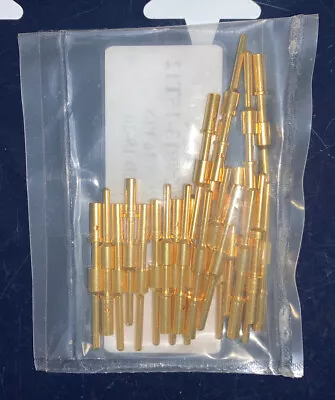 25 X Cannon ITT Veam Pin 27913-15T12 Gold Contacts - Look At Pics For Details • $62.93