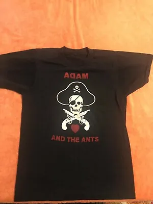$49.99 • Buy Vintage Adam And The Ants T-shirt Small Great Condition