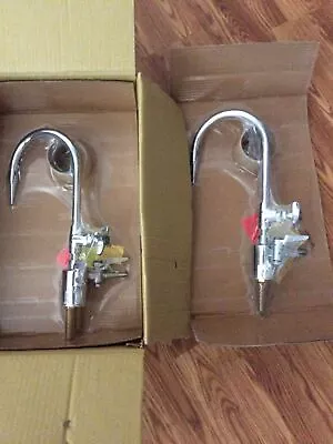 Bkr Chicago Faucets Lab/Laboratory Science Chrome Plated Faucet NEW Lot Of 2 New • $69.75