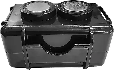 Magnetic GPS Tracker Box - Under Vehicle Waterproof Case Great Black  • $39.89