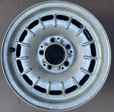 Genuine Mercedes Benz W126 R107 450SL 380SL Aluminium Wheel 6.5x14 1264002102 • $56