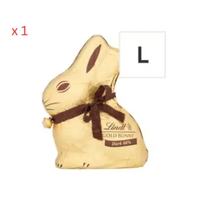 Lindt Gold Bunny Milk Chocolate 200G • £13.95