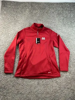 NEW Nike Jacket Womens Extra Large Red Tour Performance Stay Warm Thermal • $15