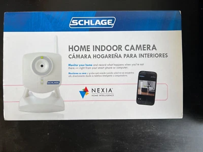 $15.99 • Buy Schlage WCW100 Home Indoor Camera Nexia Intelligence White 