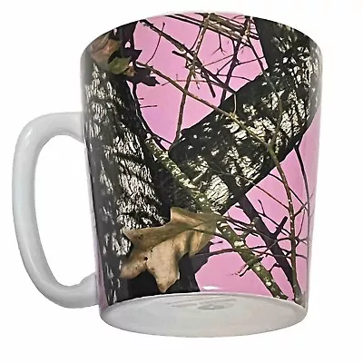 Mossy Oak Break-Up Infinity Pink Camouflage Ceramic Stoneware Mug 16 Fl Oz New • $10.99