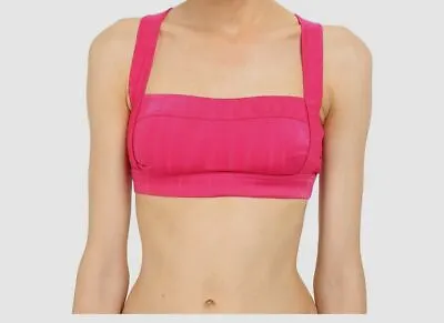 $80 Adidas By Stella McCartney Women's Pink Bikini Swim Top Swimwear Size S • $19.98