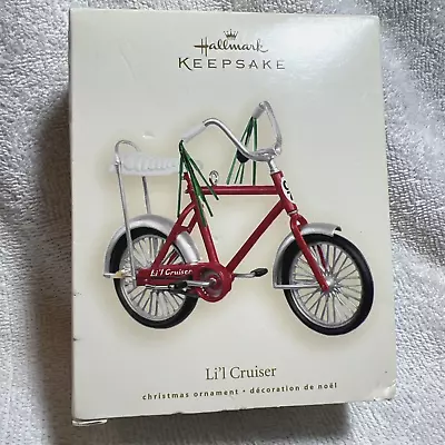 Hallmark Keepsake  Li'l Cruiser  Christmas Ornament - Vintage Bicycle 2007-New • $16.95