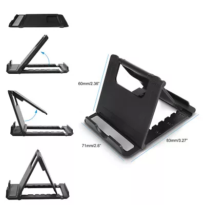 Adjustable Tablet Stand Holder Portable Desktop Holder Dock IPad IPhone Samsang • $9.99