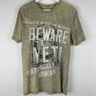 Disney Parks Animal Kingdom Expedition Everest Beware The Yeti Tie Dye T-Shirt M • $17.99