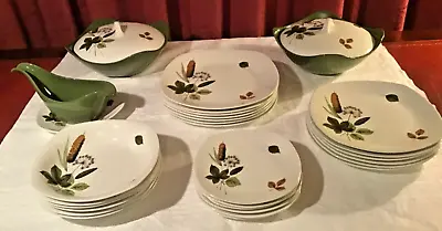 Vintage Retro Midwinter Stylecraft Riverside Fashion  Dinner Service. VGC • £39.50