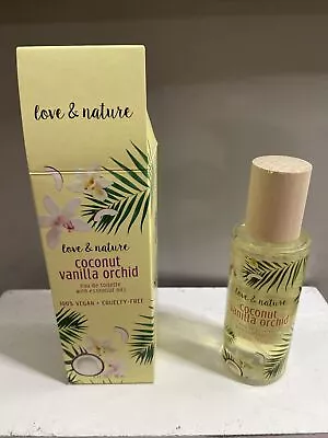 Love & Nature Coconut Vanilla Orchid Eau De Toilette Perfume Spray 2 Oz.  • $14.99