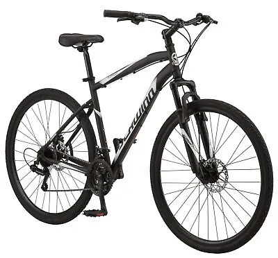 Schwinn Glenwood Hybrid Bike 21 Speeds 700c Wheel Black Mens Style Frame • $299.99