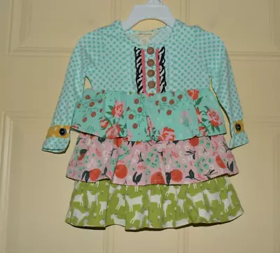 Matilda Jane Joanna Gaines Seedling Baby Girls Dress Sz 6-12 Mos. NWOT • $19.99