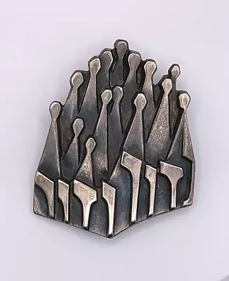 Michael Katz Brooch Pin 1991-92 Israel • $20