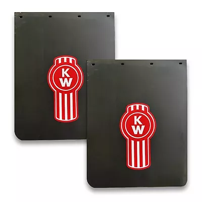 Mud Flaps For Semi Trucks Tractor Trailer Black  Rubber Mudflaps (2PCS-24x30'') • $59.99