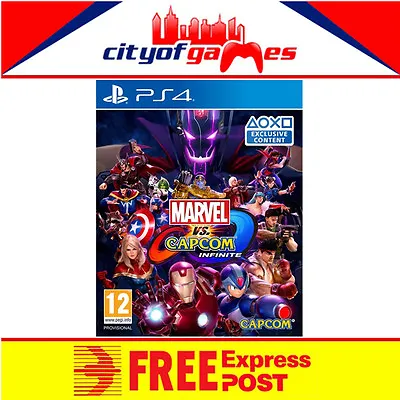 Marvel Vs Capcom Infinite PS4 Game New & Sealed  • $39.95