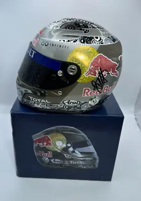 Sebastian Vettel (Germany)signed Red Bull 2010   1:2 Helmet (signed On Helmet) • $1999