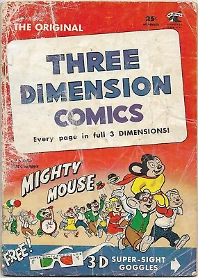 Mighty Mouse Three Dimension Comics #2 - Good/VG - No Glasses • $10.97