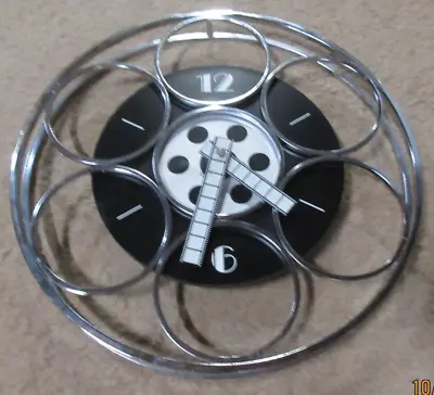 Movie Reel Themed Clock • $60